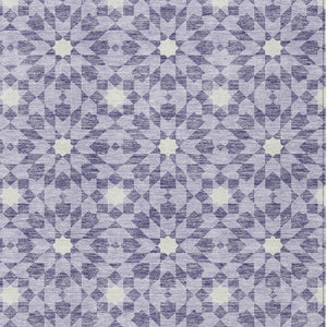 Homeroots 3' Black Gray Silver Floral Medallion Washable Area Rug For Stylish Indoor & Outdoor Spaces 5' X 8' Polyester 583805