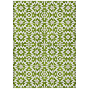 Homeroots 3' Black Gray Silver Floral Medallion Washable Area Rug For Stylish Indoor & Outdoor Spaces 9' X 12' Polyester 583814