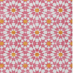 Homeroots 3' Black Gray Silver Floral Medallion Washable Area Rug For Stylish Indoor & Outdoor Spaces 5' X 8' Polyester 583829