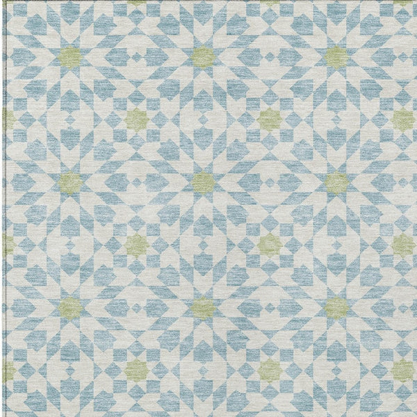 Homeroots 3' Black Gray Silver Floral Medallion Washable Area Rug For Stylish Indoor & Outdoor Spaces 10' X 14' Polyester 583845