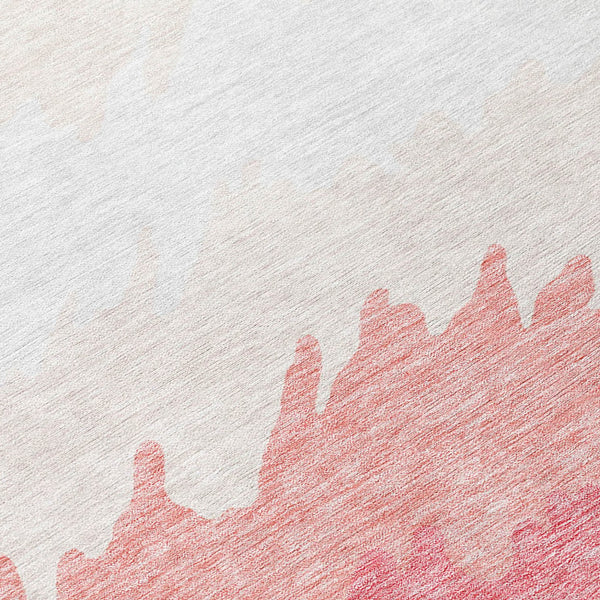 Homeroots 3' Black Charcoal And Silver Striped Area Rug - Stylish, Washable, Durable For Indoor & Outdoor Use 5' X 8' Polyester 583907