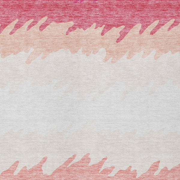 Homeroots 3' Black Charcoal And Silver Striped Area Rug - Stylish, Washable, Durable For Indoor & Outdoor Use 8' X 10' Polyester 583909