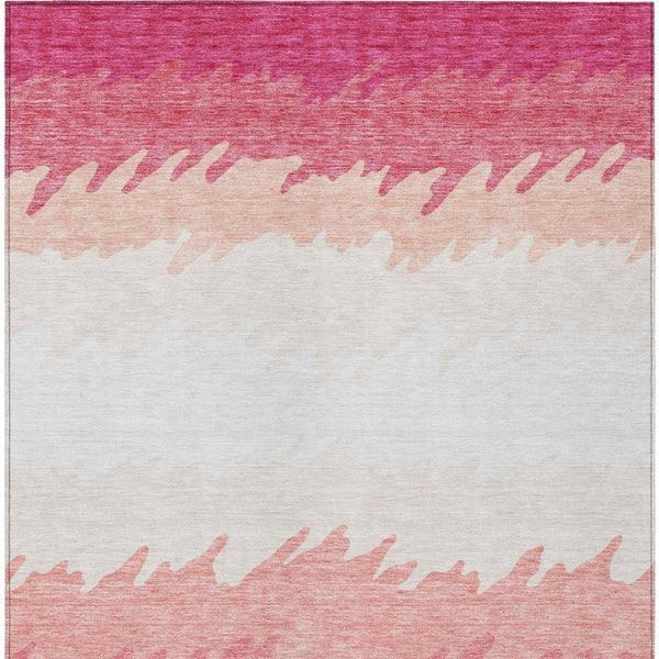 Homeroots 3' Black Charcoal And Silver Striped Area Rug - Stylish, Washable, Durable For Indoor & Outdoor Use 9' X 12' Polyester 583910