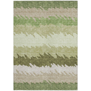 Homeroots 3' Black Charcoal And Silver Striped Area Rug - Stylish, Washable, Durable For Indoor & Outdoor Use 10' X 14' Polyester 583923