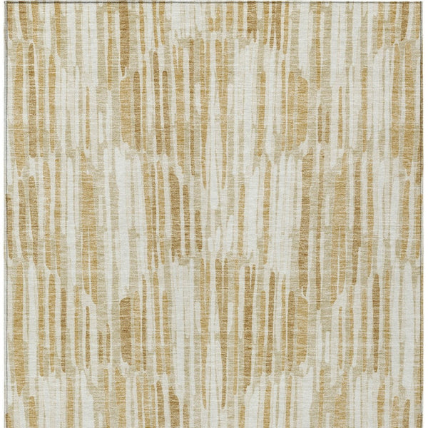 Homeroots 3' Aqua Teal Blue And Lime Green Abstract Washable Area Rug For Indoor And Outdoor Spaces 3' X 5' Polyester 584068