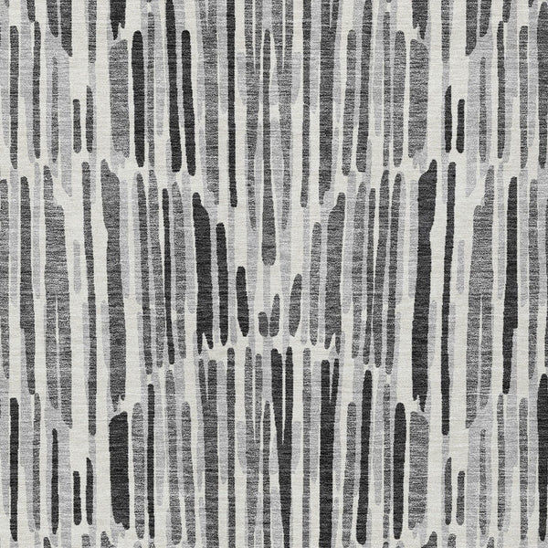 Homeroots 3' Aqua Teal Blue And Lime Green Abstract Washable Area Rug For Indoor And Outdoor Spaces 5' X 8' Polyester 584075