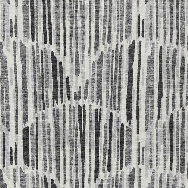 Homeroots 3' Aqua Teal Blue And Lime Green Abstract Washable Area Rug For Indoor And Outdoor Spaces 8' X 10' Polyester 584077