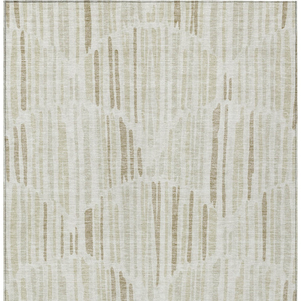 Homeroots 3' Aqua Teal Blue And Lime Green Abstract Washable Area Rug For Indoor And Outdoor Spaces 3' X 5' Polyester 584080