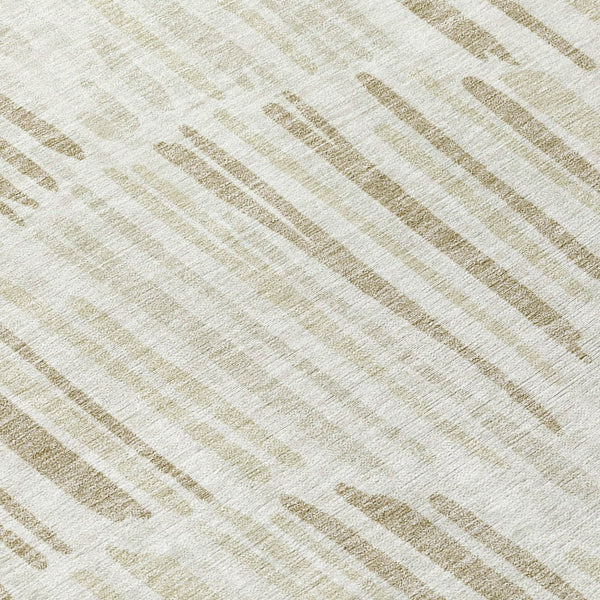 Homeroots 3' Aqua Teal Blue And Lime Green Abstract Washable Area Rug For Indoor And Outdoor Spaces 8' Round Polyester 584082