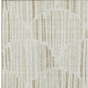 Homeroots 3' Aqua Teal Blue And Lime Green Abstract Washable Area Rug For Indoor And Outdoor Spaces 8' X 10' Polyester 584083