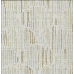 Homeroots 3' Aqua Teal Blue And Lime Green Abstract Washable Area Rug For Indoor And Outdoor Spaces 9' X 12' Polyester 584084