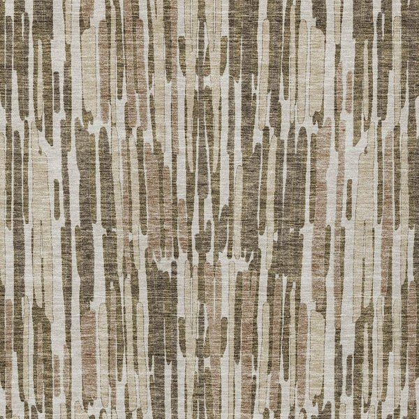 Homeroots 3' Aqua Teal Blue And Lime Green Abstract Washable Area Rug For Indoor And Outdoor Spaces 3' X 5' Polyester 584086