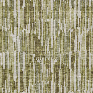 Homeroots 3' Aqua Teal Blue And Lime Green Abstract Washable Area Rug For Indoor And Outdoor Spaces 10' X 14' Polyester 584097