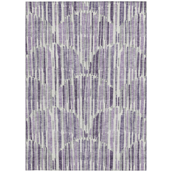 Homeroots 3' Aqua Teal Blue And Lime Green Abstract Washable Area Rug For Indoor And Outdoor Spaces 8' X 10' Polyester 584101