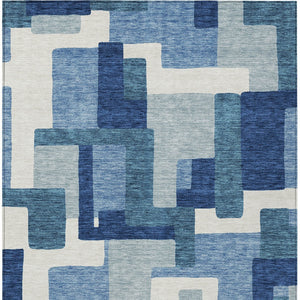 Homeroots 3' Beige Tan And Taupe Abstract Washable Area Rug For Indoor Or Outdoor Use - Durable Design 10' X 14' Polyester 584133