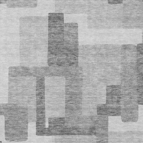 Homeroots 3' Beige Tan And Taupe Abstract Washable Area Rug For Indoor Or Outdoor Use - Durable Design 3' X 5' Polyester 584164