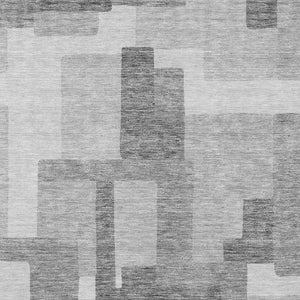 Homeroots 3' Beige Tan And Taupe Abstract Washable Area Rug For Indoor Or Outdoor Use - Durable Design 8' X 10' Polyester 584167