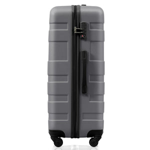 English Elm Luggage Set 3 Piece Abs Hardshell Spinner Suitcases with Tsa Lock Lightweight N726P203164Z