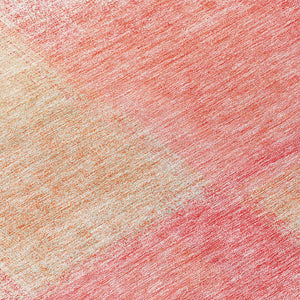 Homeroots 3' Artichoke Green Abstract Washable Indoor Outdoor Area Rug – Durable, Stylish, Stain Resistant Design 8' Round Polyester 584256