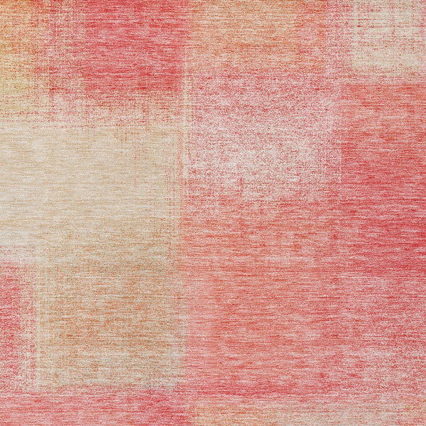 Homeroots 3' Artichoke Green Abstract Washable Indoor Outdoor Area Rug – Durable, Stylish, Stain Resistant Design 9' X 12' Polyester 584258