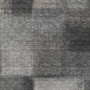 Homeroots 3' Artichoke Green Abstract Washable Indoor Outdoor Area Rug – Durable, Stylish, Stain Resistant Design 8' X 10' Polyester 584263