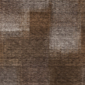 Homeroots 3' Artichoke Green Abstract Washable Indoor Outdoor Area Rug – Durable, Stylish, Stain Resistant Design 5' X 8' Polyester 584267