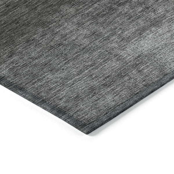 Homeroots 3' Artichoke Green Abstract Washable Indoor Outdoor Area Rug – Durable, Stylish, Stain Resistant Design 9' X 12' Polyester 584282