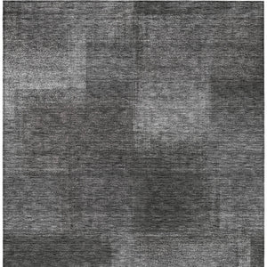 Homeroots 3' Artichoke Green Abstract Washable Indoor Outdoor Area Rug – Durable, Stylish, Stain Resistant Design 10' X 14' Polyester 584283