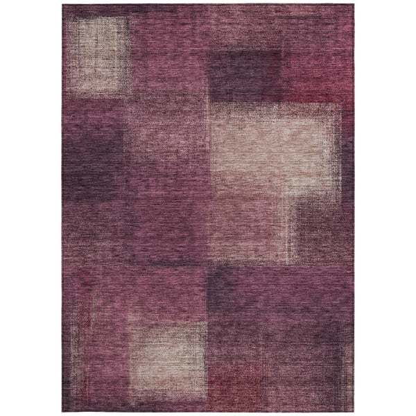 Homeroots 3' Artichoke Green Abstract Washable Indoor Outdoor Area Rug – Durable, Stylish, Stain Resistant Design 3' X 5' Polyester 584290