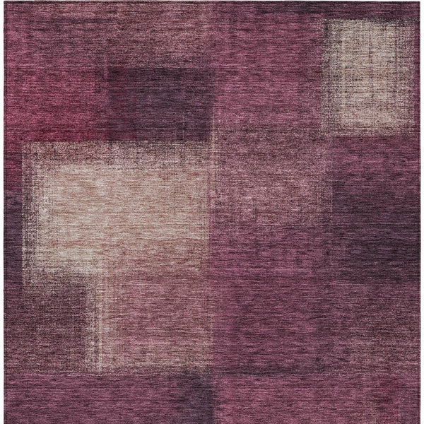 Homeroots 3' Artichoke Green Abstract Washable Indoor Outdoor Area Rug – Durable, Stylish, Stain Resistant Design 5' X 8' Polyester 584291