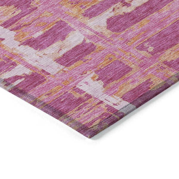 Homeroots 3' Stylish Beige Brown Taupe Striped Washable Area Rug For Indoor And Outdoor Comfort And Charm 10' X 14' Polyester 584481