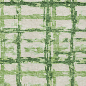 Homeroots 3' Stylish Beige Brown Taupe Striped Washable Area Rug For Indoor And Outdoor Comfort And Charm 9' X 12' Polyester 584486