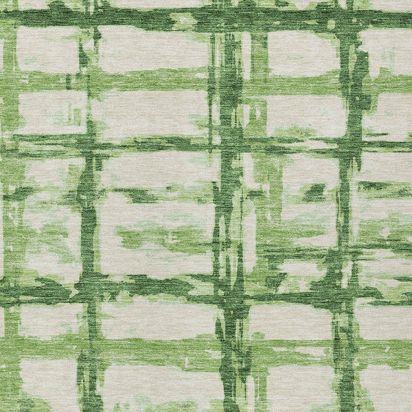 Homeroots 3' Stylish Beige Brown Taupe Striped Washable Area Rug For Indoor And Outdoor Comfort And Charm 9' X 12' Polyester 584486