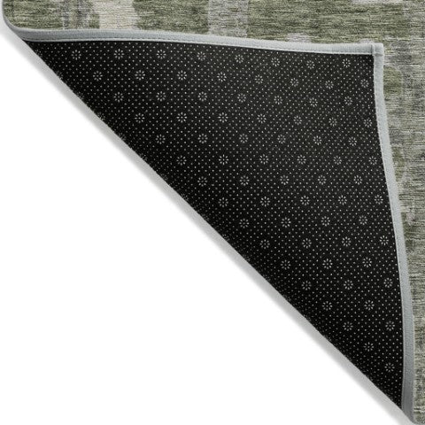 Homeroots 3' Stylish Beige Brown Taupe Striped Washable Area Rug For Indoor And Outdoor Comfort And Charm 8' Round Polyester 584502