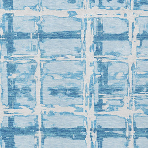 Homeroots 3' Stylish Beige Brown Taupe Striped Washable Area Rug For Indoor And Outdoor Comfort And Charm 9' X 12' Polyester 584516