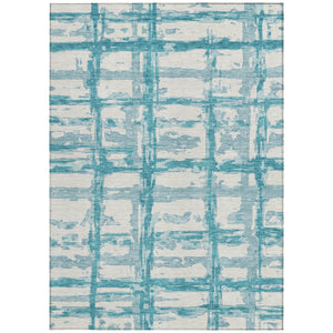 Homeroots 3' Stylish Beige Brown Taupe Striped Washable Area Rug For Indoor And Outdoor Comfort And Charm 10' X 14' Polyester 584529