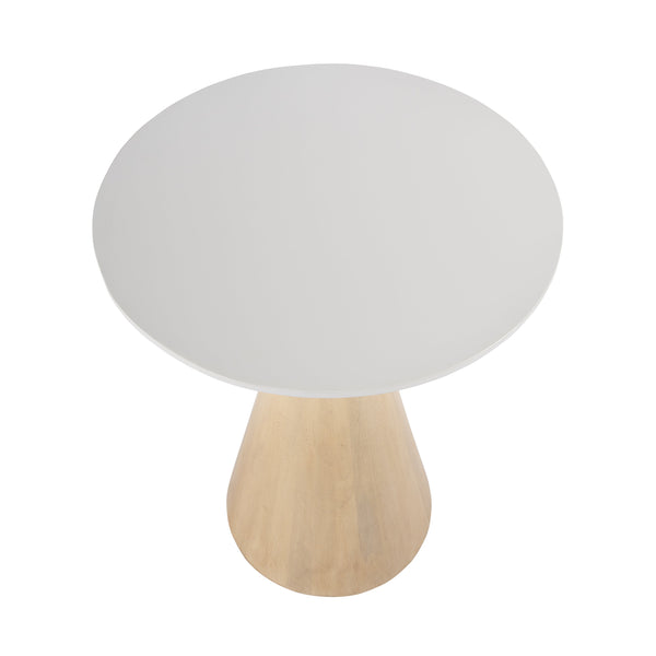 Butler Specialty Via Solid Wood Side Table - Handcrafted Mango Wood Design For Elegant Home Décor And Style Natural Mango Solids 5845389-butler