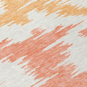 Homeroots 3'' Black Gray Silver Abstract Washable Area Rug For Indoor Outdoor Spaces, Stain Resistant Design 3' X 5' Polyester 584548