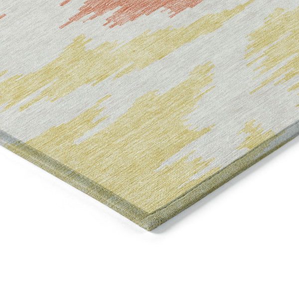 Homeroots 3'' Black Gray Silver Abstract Washable Area Rug For Indoor Outdoor Spaces, Stain Resistant Design 9' X 12' Polyester 584552