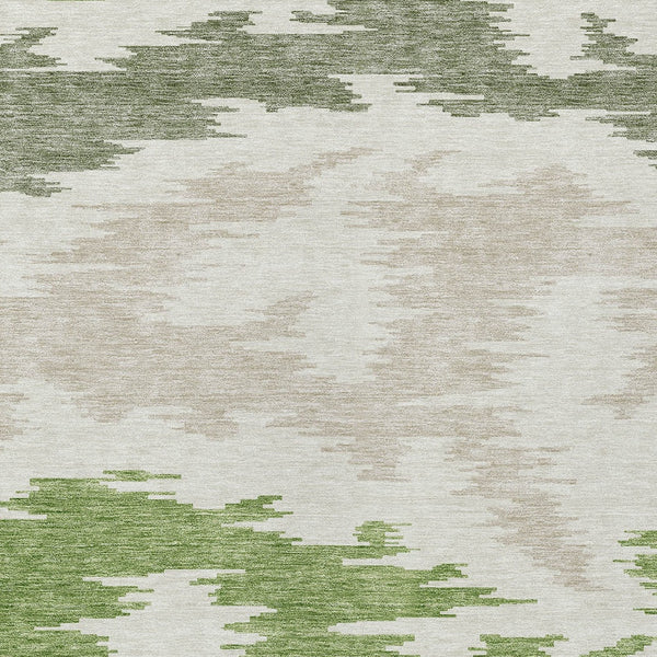 Homeroots 3'' Black Gray Silver Abstract Washable Area Rug For Indoor Outdoor Spaces, Stain Resistant Design 10' X 14' Polyester 584559