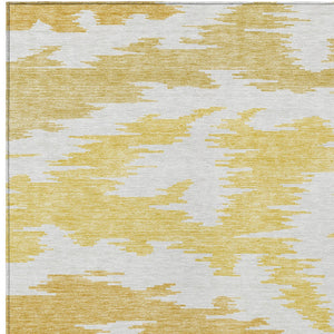 Homeroots 3'' Black Gray Silver Abstract Washable Area Rug For Indoor Outdoor Spaces, Stain Resistant Design 3' X 5' Polyester 584560