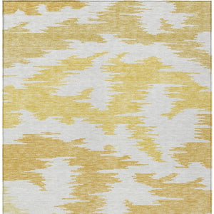 Homeroots 3'' Black Gray Silver Abstract Washable Area Rug For Indoor Outdoor Spaces, Stain Resistant Design 9' X 12' Polyester 584564