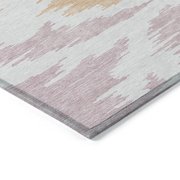 Homeroots 3'' Black Gray Silver Abstract Washable Area Rug For Indoor Outdoor Spaces, Stain Resistant Design 10' X 14' Polyester 584601