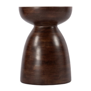Butler Specialty Hayes Solid Wood Round Side Table - Modern Scandinavian Design For Your Contemporary Living Space Brown Mango Solids 5846354-butler