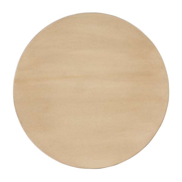 Butler Specialty Hayes Solid Wood Round Side Table - Modern Scandinavian Design For Your Contemporary Living Space Brown Mango Solids 5846354-butler