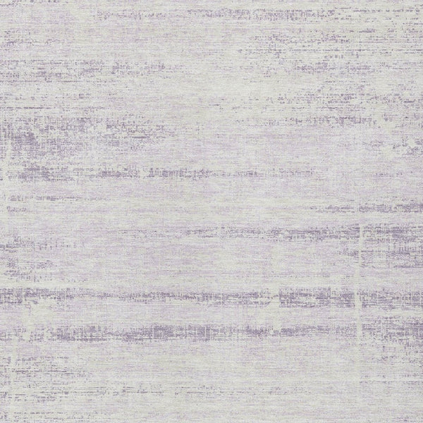 HomeRoots 5' Indoor Outdoor Lavender Purple and Ivory Abstract Area Rug – Modern, Washable, Durable Design 8' X 10' 584647