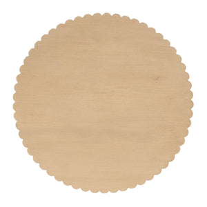 Butler Specialty Kofi Elegant Round Wood Side Table With Hand-carved Detailing And Timeless Sophistication Brown Mango Solids 5847140-butler
