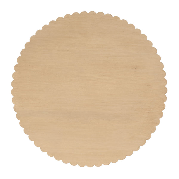 Butler Specialty Kofi Elegant Round Wood Side Table With Hand-carved Detailing And Timeless Sophistication Brown Mango Solids 5847140-butler