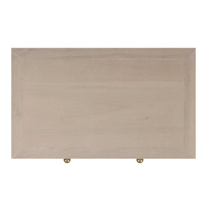 Butler Specialty Company Nora Nightstand - Stylish 3 Drawer Wood Design For Contemporary Bedrooms Taupe Acacia Wood,Acacia Veneer,Mdf,Pine Wood 5848450-butler