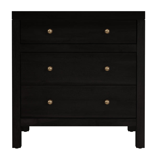 Butler Specialty Company Nora Nightstand - Stylish 3 Drawer Wood Design For Contemporary Bedrooms Coffee Acacia Wood,Acacia Veneer,Mdf,Pine Wood 5848451-butler